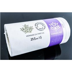 RCM Special Wrap Roll Canada 150 - Loon Dollar 25 Coins