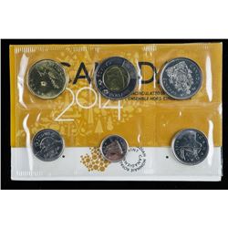RCM Canada 2014 UNC Coin Set
