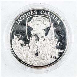 Jacques Cartier 925 Sterling Silver Medal