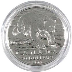 Sold Out - Royal Canadian Mint Polar Bear .9999 Fine Silver 50.00 Coin.