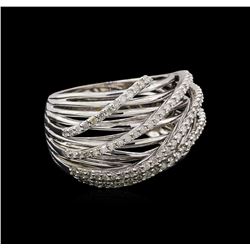 14KT White Gold 0.32 ctw Diamond Ring