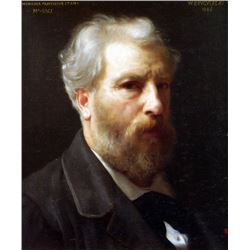 William Bouguereau - Self Portrait Presented to M Sage