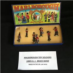 MARLBOROUGH TOY SOLDIERS (1888 H.L.L BRASS BRAND) MADE IN THE U.K