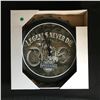 Image 1 : MOTOR SPEED KING  COMPANY BOTTLE CAP WALL CLOCK (BRAND NEW)