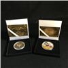 Image 1 : DONALD TRUMP GOLD PLATED COMMEMORATIVE COIN LOT
