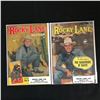 Image 1 : 1950's GOLDEN AGE ROCKY LANE WESTERN COMIC BOOK LOT