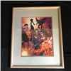 Image 1 : ARTIST SIGNED 16X20 FRAMED ART PRINT