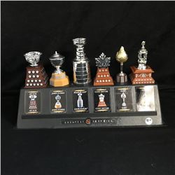McDonald’s 2003 Greatest NHL Trophies Set - Full Set of 6 w/ Stand