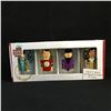 Image 1 : Big Bang Theory Pixilated Character Pint-Leonard, Sheldon, Wolowitz, Raj Drinking Glass 4-Pack