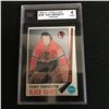 Image 1 : 1969-70 O-PEE-CHEE #138 TONY ESPOSITO Rookie Card (4 VGE)