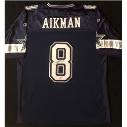 DALLAS COWBOYS AUTOGRAPHED TROY AIKMAN ONFIELD REEBOK JERSEY (USA COA)