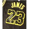 Image 2 : LOS ANGELES LAKERS LeBRON JAMES AUTOGRAPHED FRAMED JERSEY BLACK MAMBA EDITION (HOLO)