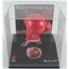 Image 1 : MUHAMMAD ALI MINI GLOVE AND COIN WITH CASE