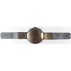 The Undertaker Signed World Heavyweight Wrestling Champion Belt (JSA COA)