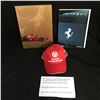 Image 1 : FERRARI COLLECTIBLES LOT (HAT/ YEARBOOK/ BROCHURE)
