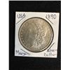 Image 1 : 1890 USA MORGAN SILVER DOLLAR