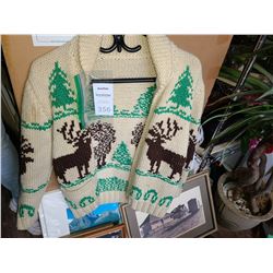 70s Cowichan  Cardigan Cat A