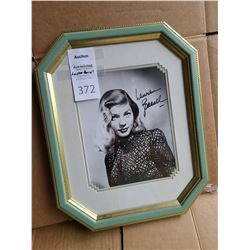 Lauren Bacall signed Cat B