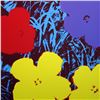 Image 2 : Andy Warhol "Flowers 11.71" Silk Screen Print from Sunday B Morning.