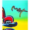 Image 4 : Peter Max- Original Mixed Media "Umbrella Man"