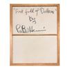 Image 2 : Paul Blaine Henrie (1932-1999), "Fist Full of Dollars" Hand Signed Original Painting on Canvas (40"x