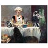 Image 1 : Pino (1939-2010), "In the Late Evening" Artist Embellished Limited Edition on Canvas, CP Numbered an