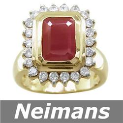 Men's Certified .75 ct Diamond Gents Ring 14k Gold USGL