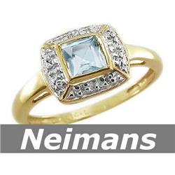 Neimans 2.25 ct Pink Sapphire & Diamond Ring 14kt Gold