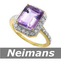 Neimans Certified .25 ct Diamond Cocktail Ring 14k Gold