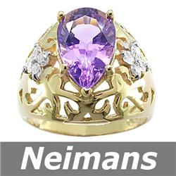 Neimans 24.25 ct Gem Certified Ruby Bracelet 14kt Gold