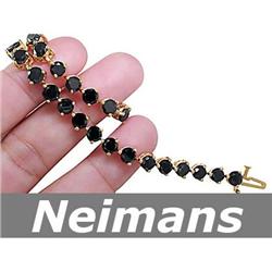 Certified .50 ct Blue & White Diamond Cocktail Ring 14k