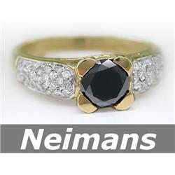 Neimans Certified .50 ct Aquamarine Pendant 14kt Gold