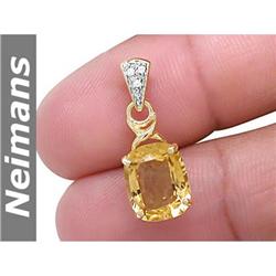 Antique 7.25 ct Certified Ruby & Sapphire Ring 14K Gold