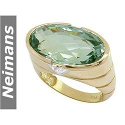 Certified 1.00 ct VS-F Diamond Playboy Pendant 14K Gold