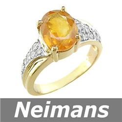 Certified .50 ct Blue Diamond Anniversary Ring 14k Gold