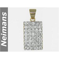 Gem Certified 1.25 ct Orange & White Sapphire Ring 14kt