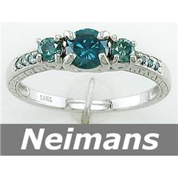 Antique 1.50 ct Certified SI3 Diamond Wedding Ring 14K