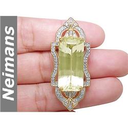 Gem Certified 1.50 ct Topaz & Diamond Stud Earrings 14k