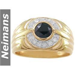 Gem Quality 1.25 ct Certified Aquamarine Ring 14kt Gold