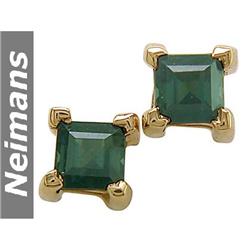 USGL Certified .50 ct Tourmaline Stud Earrings 14k Gold