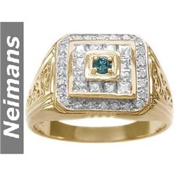 Vintage 1.75 ct Certified Ruby & Diamond Ring 14kt Gold