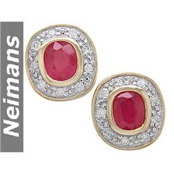 Antique .75 ct Green & White Sapphire Ring 14kt CERT