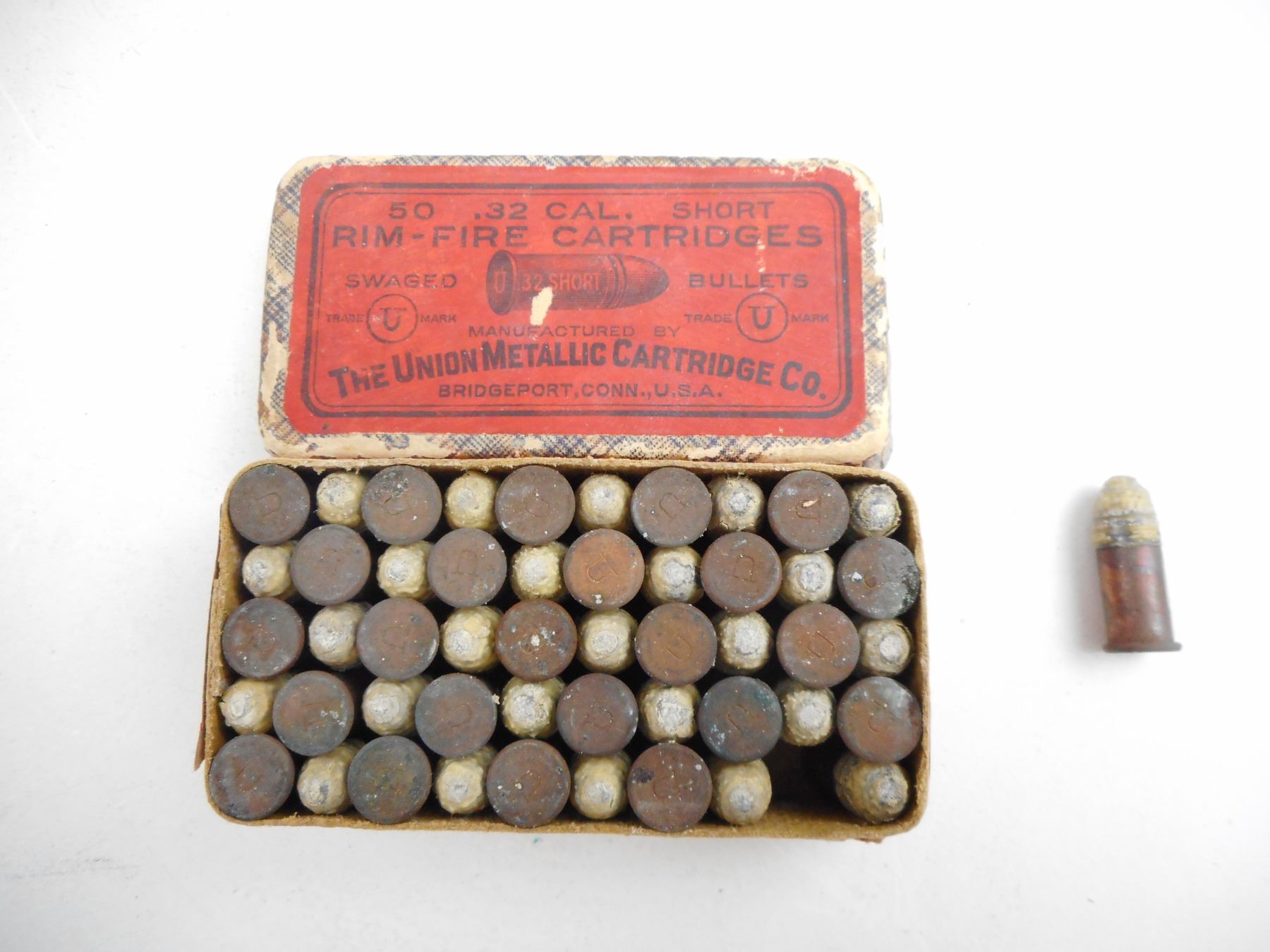 .32 CAL SHORT RIMFIRE AMMO