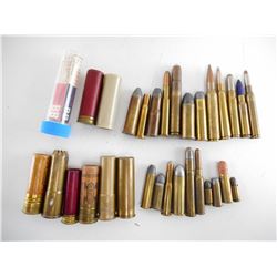 ASSORTED AMMO LOT, INCLUDING BB'S