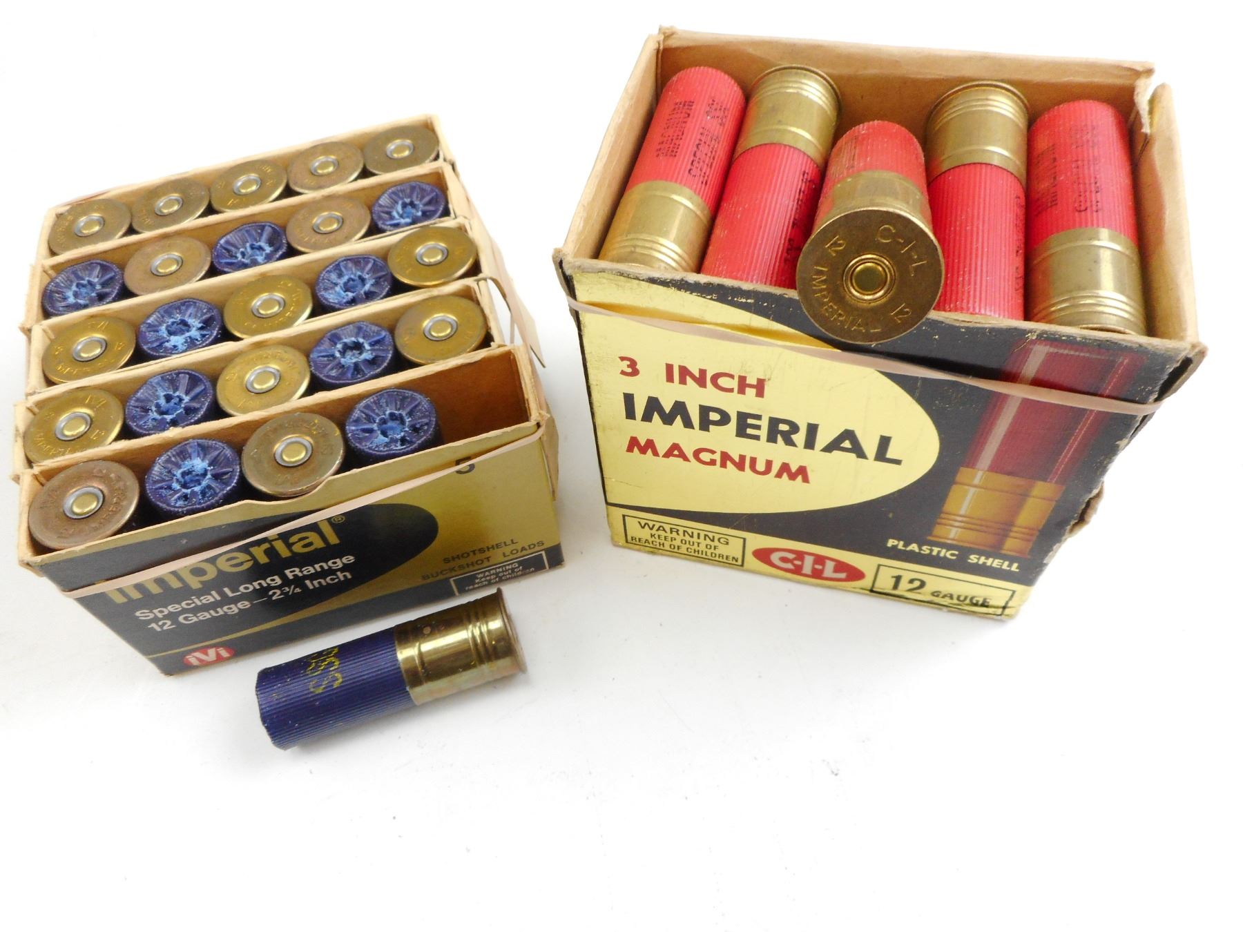 12 GA, IMPERIAL SHOT SHELLS, INCLUDES SSG SHOT