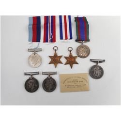 WWII CANADIAN MEDALS