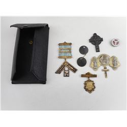 ASSORTED MASONIC TYPE MEDALLIONS