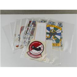 ASSORTED AIR FORCE DECALS