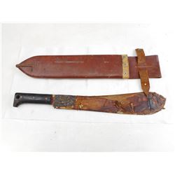 CANADIAN MACHETE WITH SCABBARD