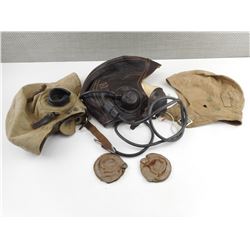 ASSORTED MILITARY FLIGHT CAPS